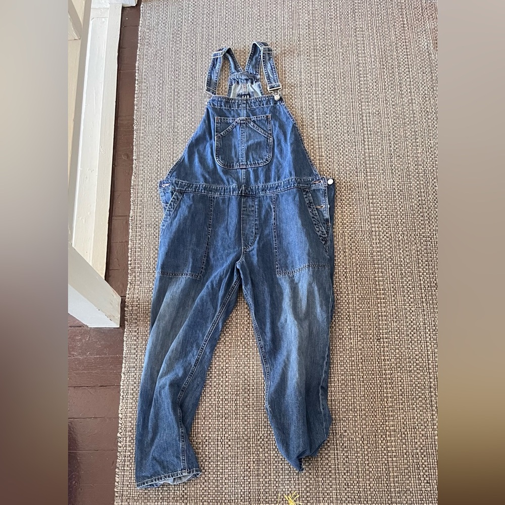 Gap Blue Denim Overalls